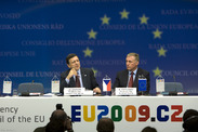 Mirek Topolánek, José Manuel Barroso