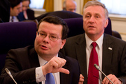 Alexandr Vondra, Mirek Topolánek