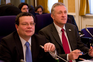 Alexandr Vondra, Mirek Topolánek