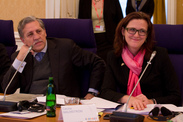 Diego López Garrido, Cecilia Malmström