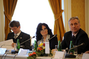 P.Dröl (EK), M. Kopicová (RVV), M. Topolánek