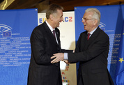 Mirek Topolánek, Hans-Gert Pöttering