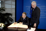 Mirek Topolánek, Hans-Gert Pöttering