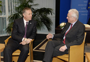 Mirek Topolánek, Hans-Gert Pöttering