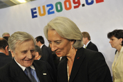 Jean-Calude Trichet, Christine Lagarde