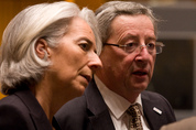 Christine Lagarde, Jean-Claude Juncker