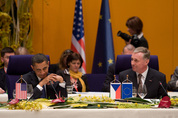 Barack Obama, Mirek Topolánek