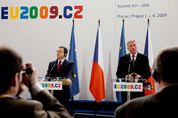 José Manuel Barroso, Mirek Topolánek
