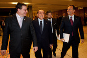 Vondra, Berlusconi, Frattini