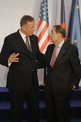 Mirek Topolánek, Javier Solana