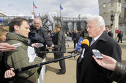Žbogar, Steinmeier