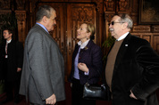 Karel Schwarzenberg, Benita Ferrero-Waldner