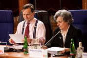 Radoslaw Sikorski, Kinga Göncz