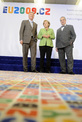 Topolánek, Merkel, Schwarzenberg