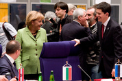 Angela Merkel, David Miliband