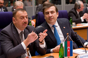 Ilham Aliyev, Mikheil Saakashvili