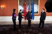 Klaus, Wen Jiabao, Barroso