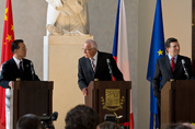 Wen Jiabao, Václav Klaus, José Barroso