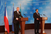 Mirek Topolánek, Karim Massimov